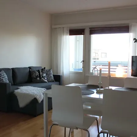 Апартаменты The Cosy With Own Private Sauna And Balcony Рованиеми